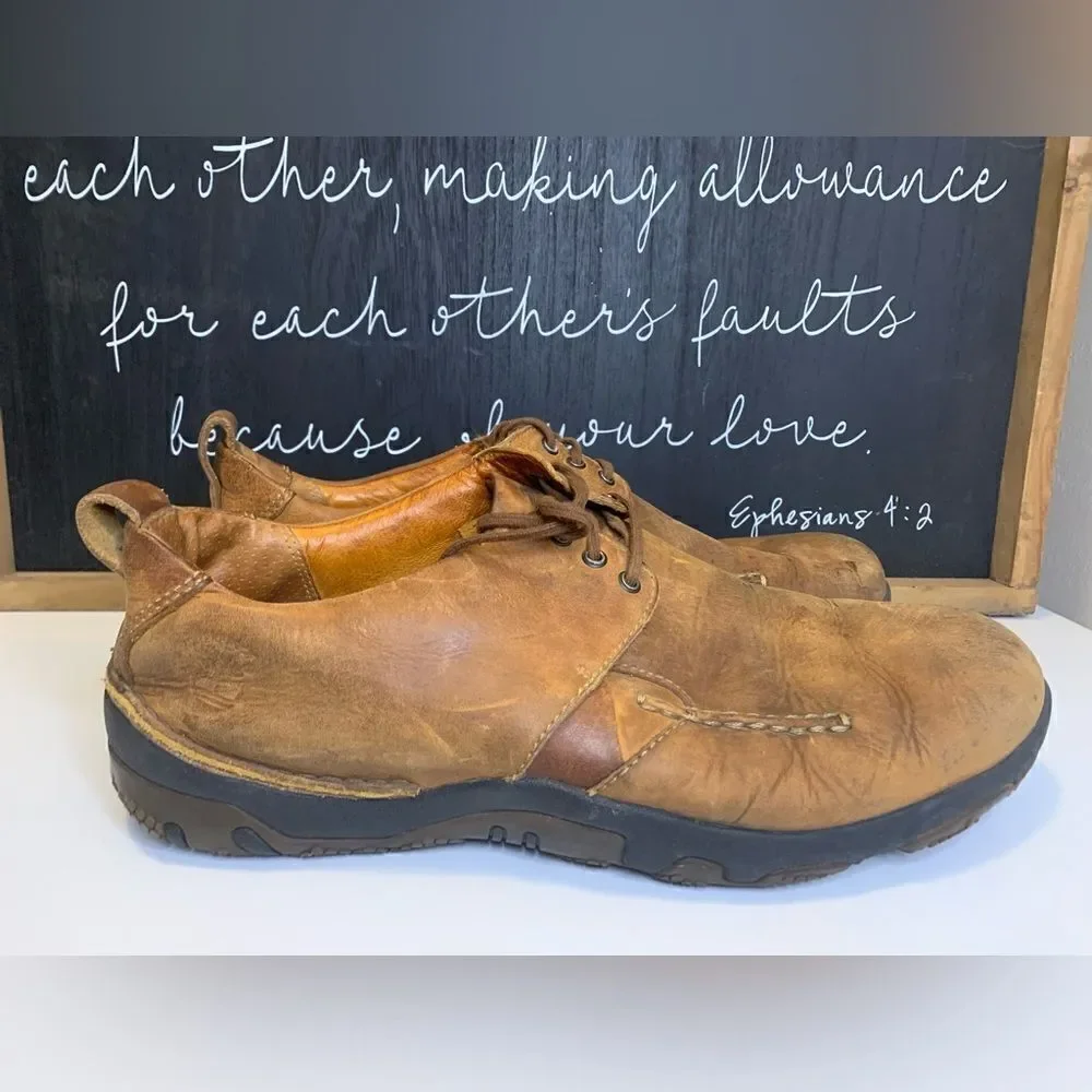 Timberland Brown Lace up shoes size 13‎